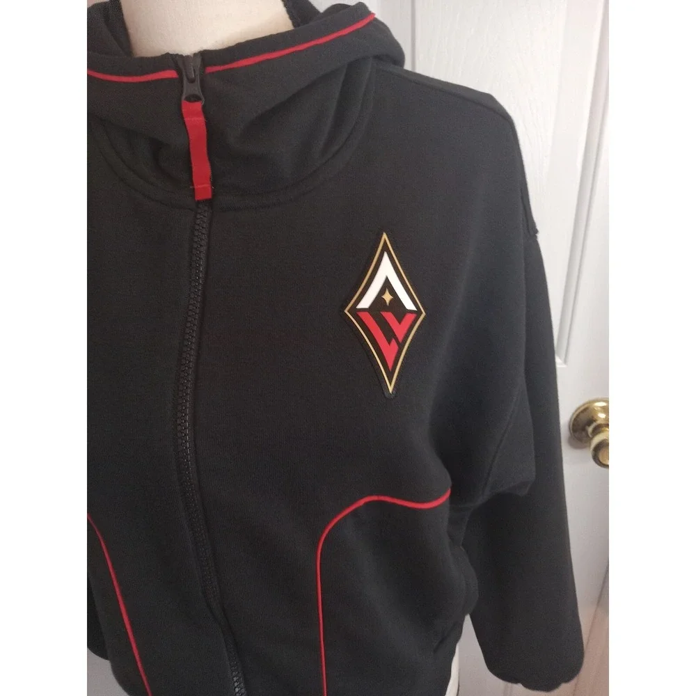 Nike Women's Dri-Fit WNBA Las Vegas Aces Full Zip Knit Hooded Jacket‎ XSMALL